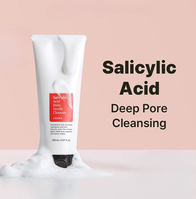 COSRX Salicylic Acid Daily Gentle Cleanser - Gentle Exfoliation & Breakout Control (150ml)