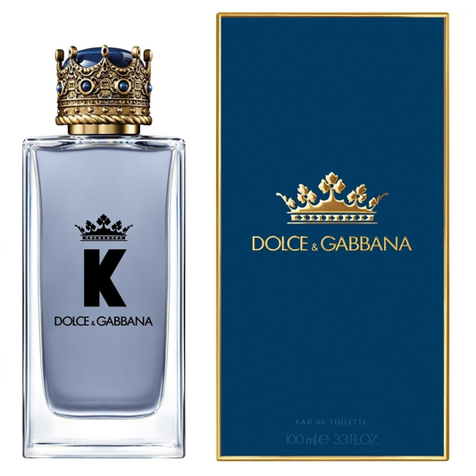 Dolce & Gabbana King Eau de Toilette for Men - Authentic & Long-Lasting Fragrance