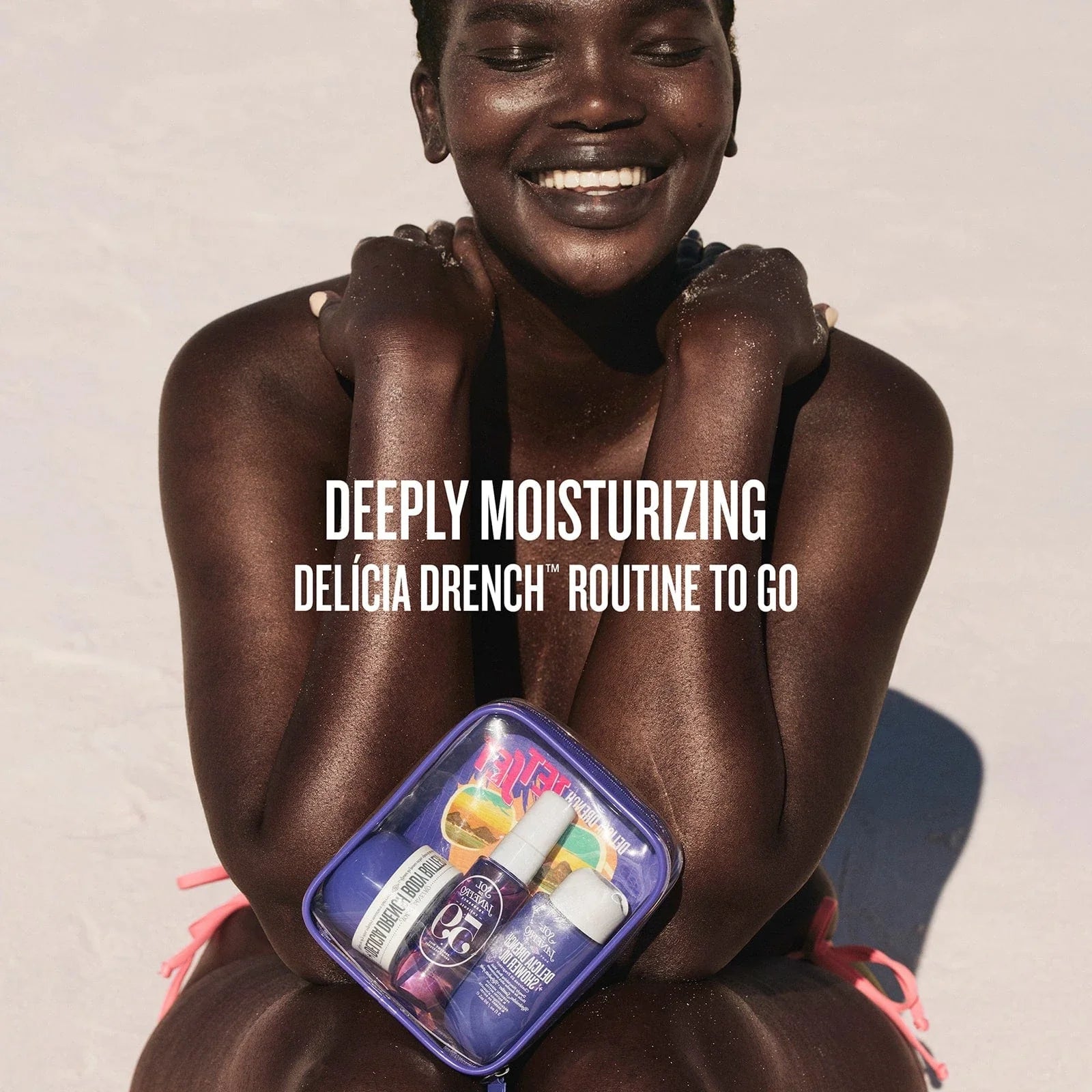 Delícia Drench™ Jet Set: Deeply Moisturizing Body Care Trio for Travel