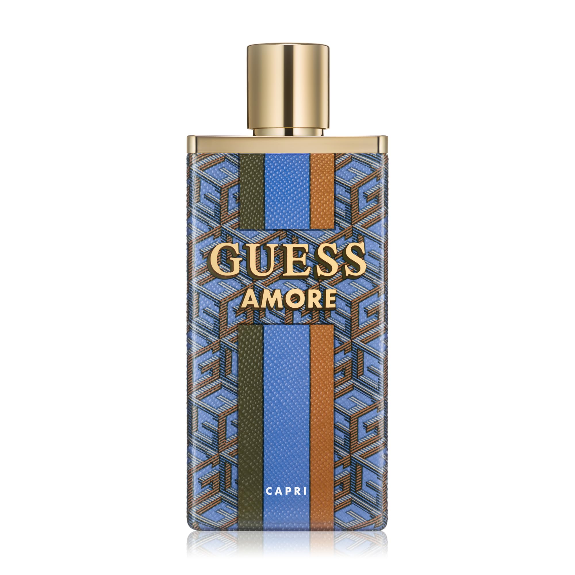 Guess Amore Capri Eau de Toilette (Unisex) - Fresh Citrus, Floral, and Woody Notes - 100ml
