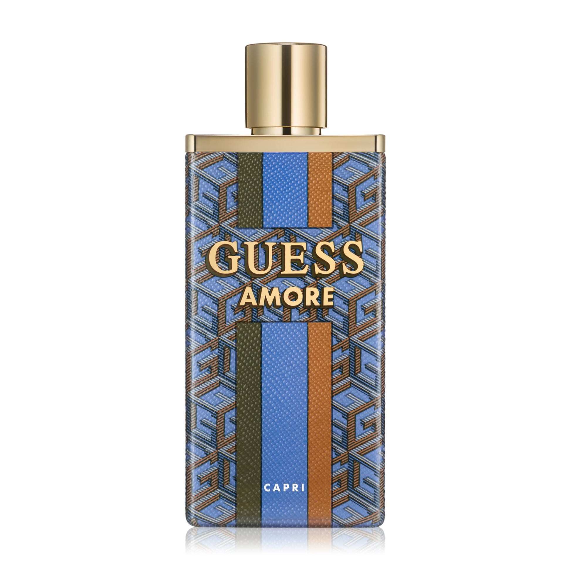 Guess Amore Capri Eau de Toilette (Unisex) - Fresh Citrus, Floral, and Woody Notes - 100ml