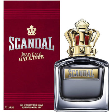 Jean Paul Gaultier Scandal Pour Homme Eau de Toilette - Captivating Woody Aromatic Fragrance for Men (100ml)