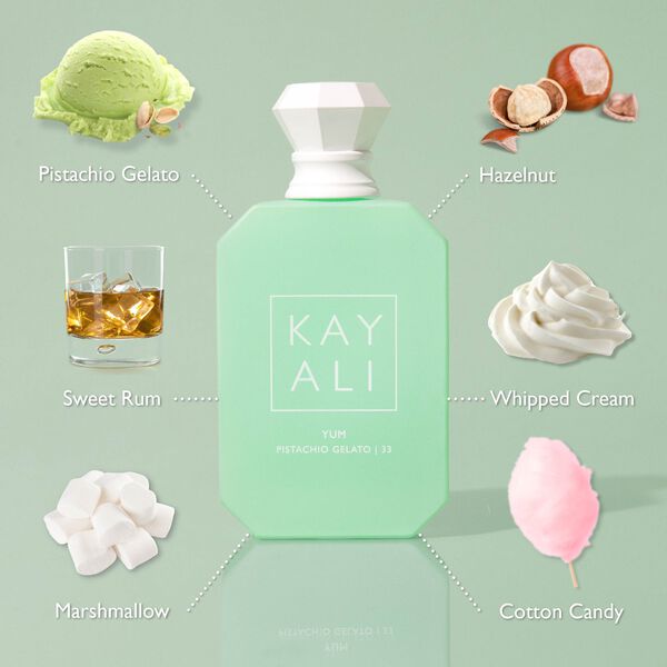 Kayali Yum Pistachio Gelato | 33 EDP Intense - Indulgent Gourmand Fragrance