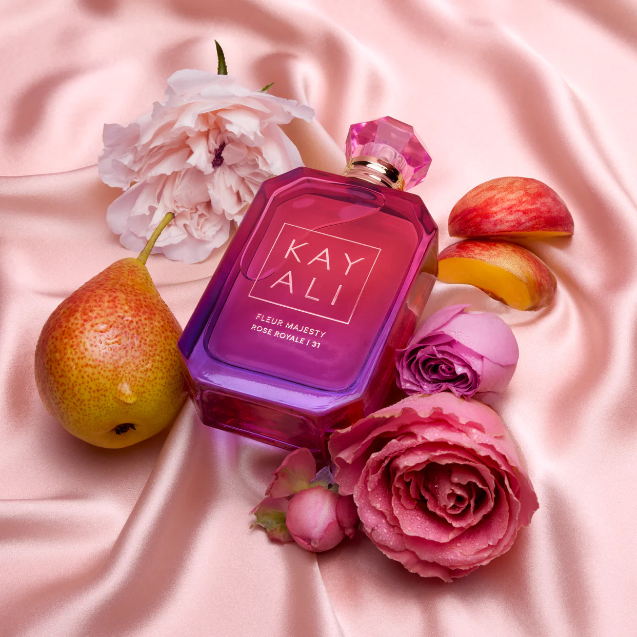 KAYALI Fleur Majesty Rose Royale 31 Eau De Parfum - Luxurious & Long-Lasting Floral Fragrance