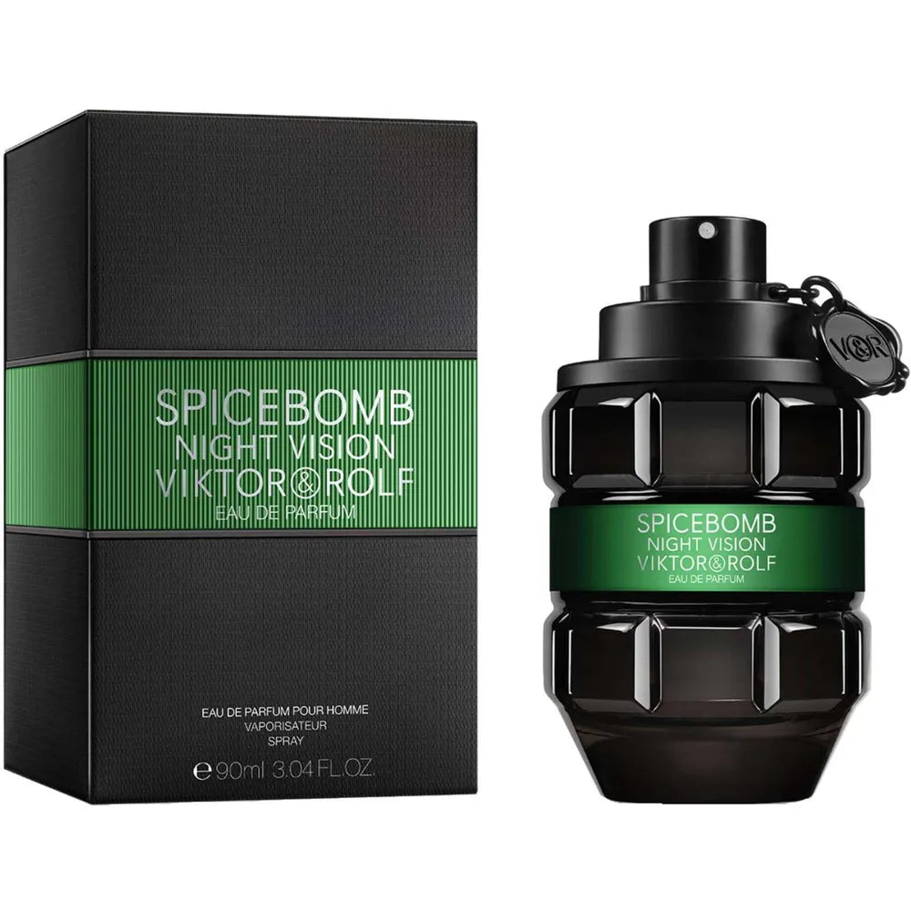 Viktor & Rolf Spicebomb Night Vision Eau De Parfum for Men - Captivating & Intense EDP Spray (100ml)