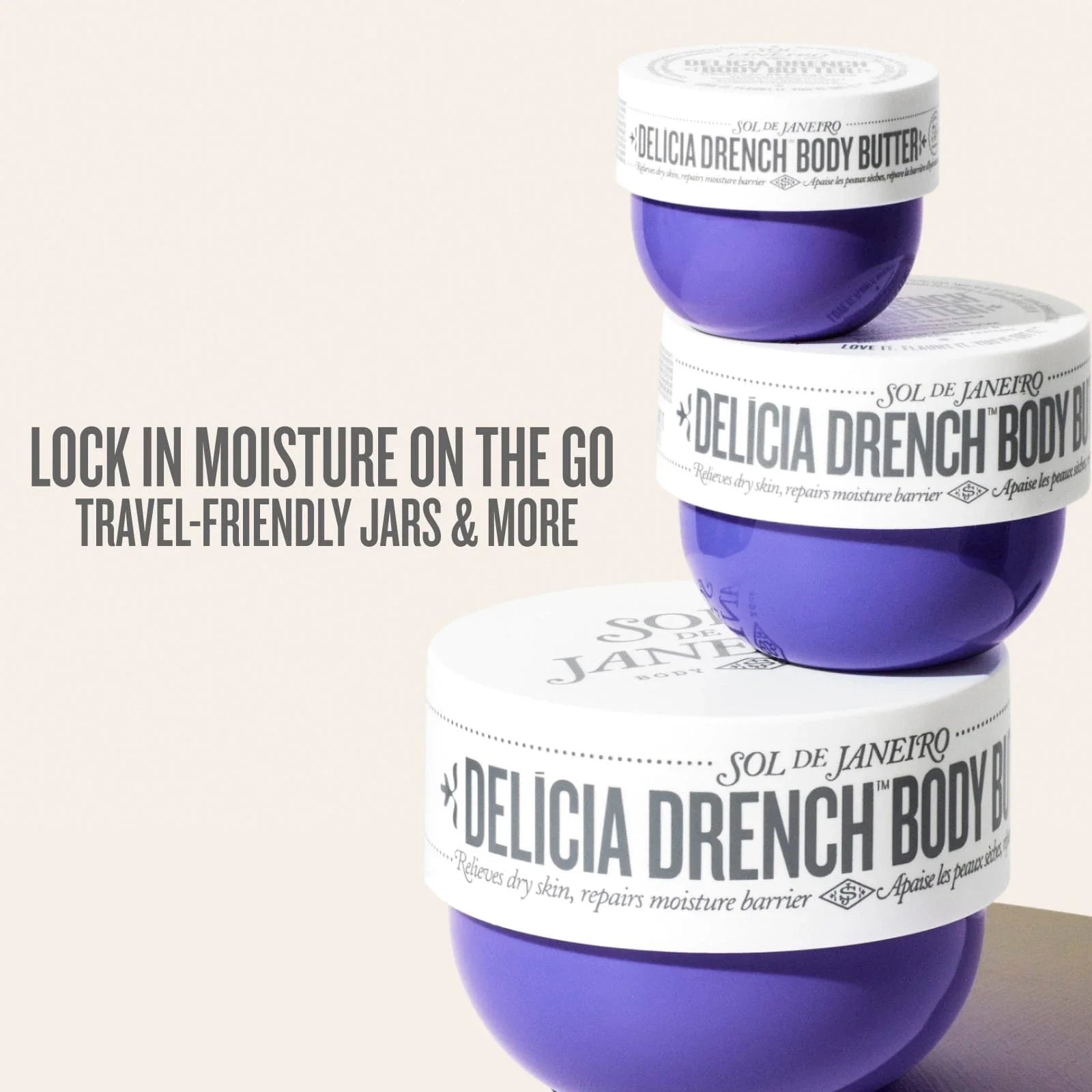 Delícia Drench™ Ultra-Rich Body Butter for Intense Hydration and Dry Skin Relief