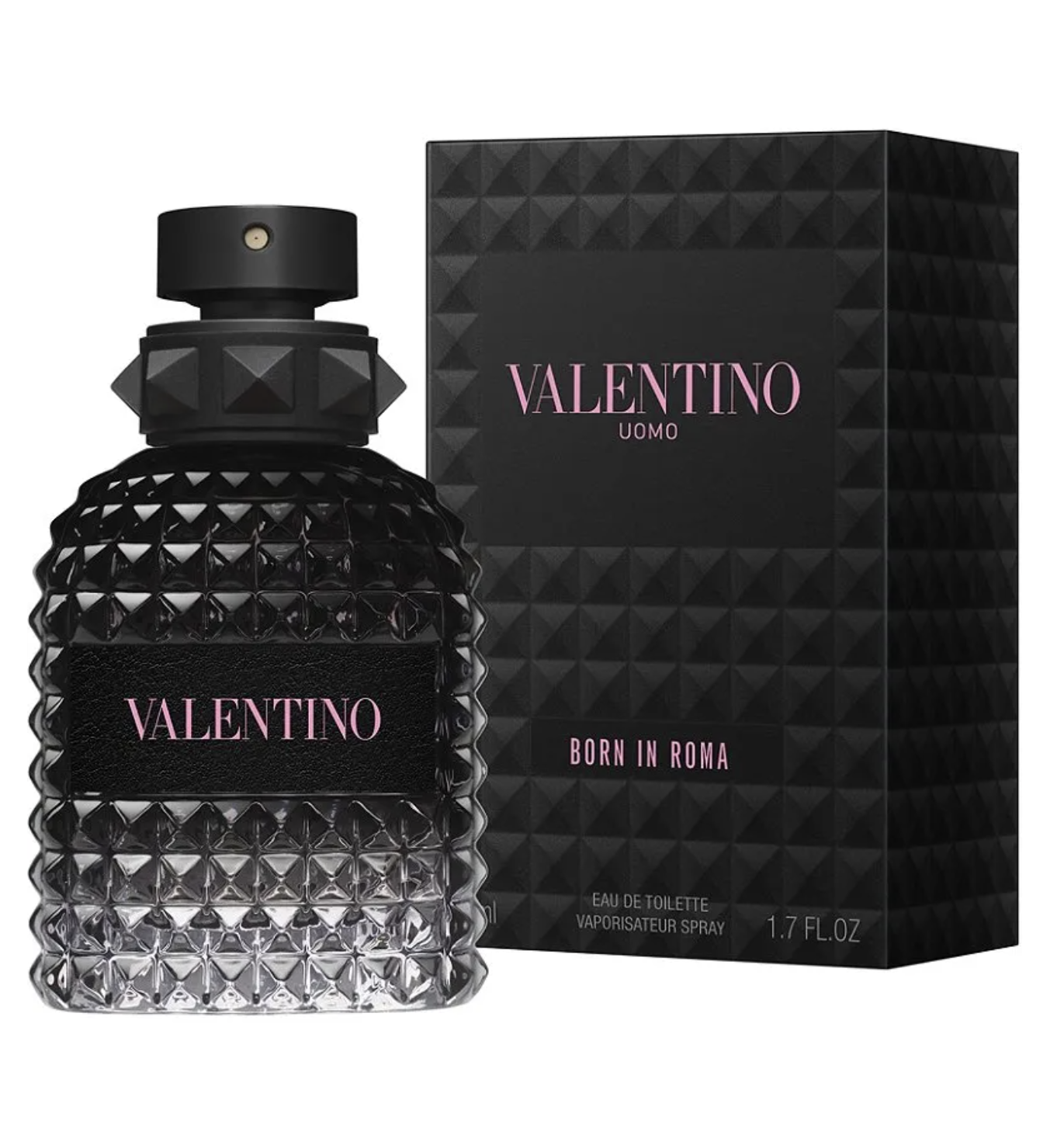 Valentino Uomo Born In Roma Eau de Toilette Spray for Men - Woody Aromatic Fragrance