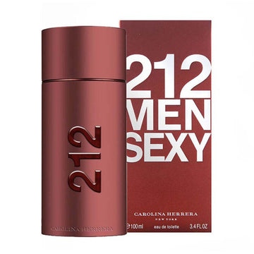 Carolina Herrera 212 Sexy Men Eau de Toilette Spray - Captivating Woody Fragrance for Men
