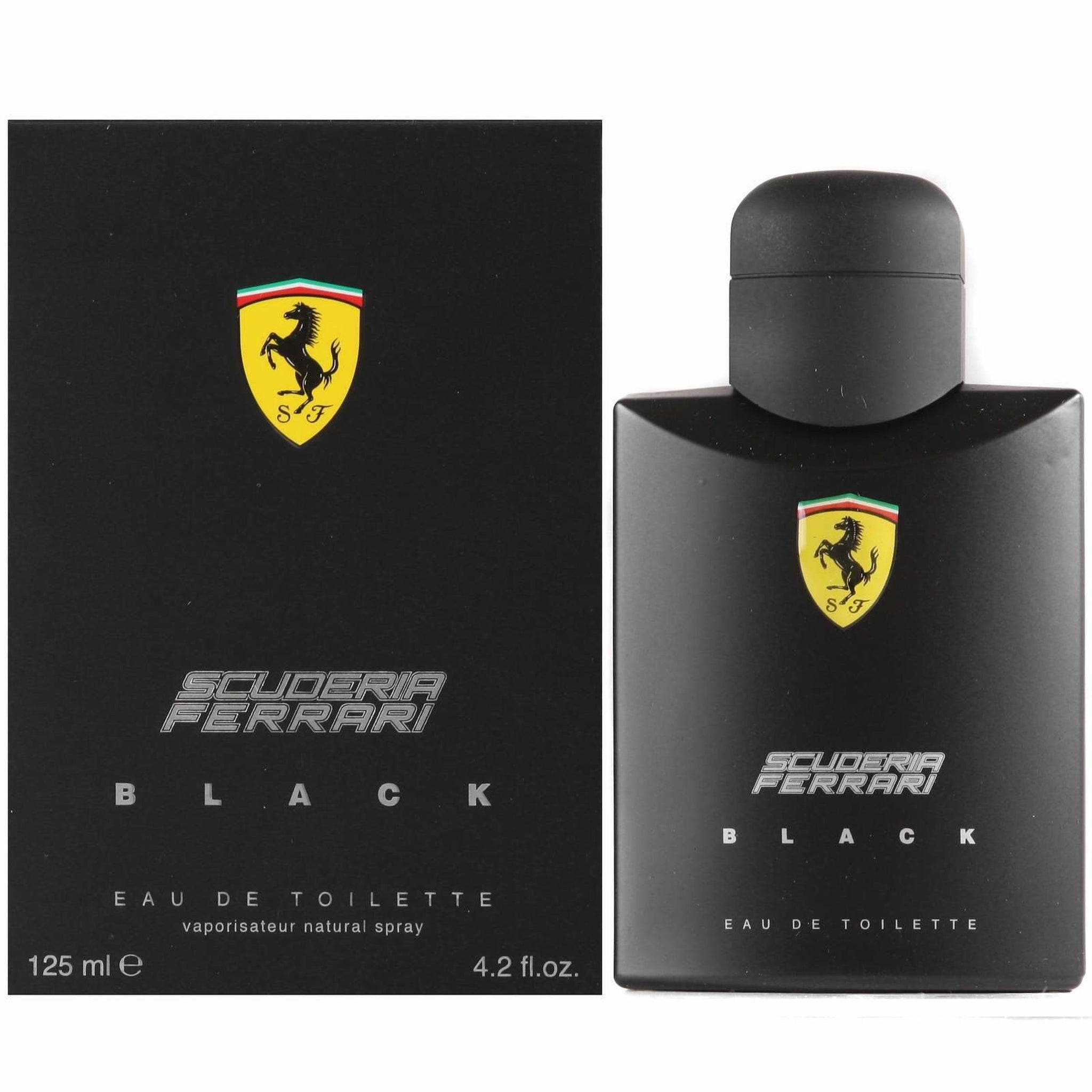 Ferrari Black Eau de Toilette for Men - 125ml