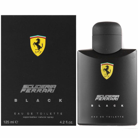 Ferrari Black Eau de Toilette for Men - 125ml